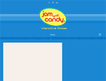 Tablet Screenshot of jamandcandy.com